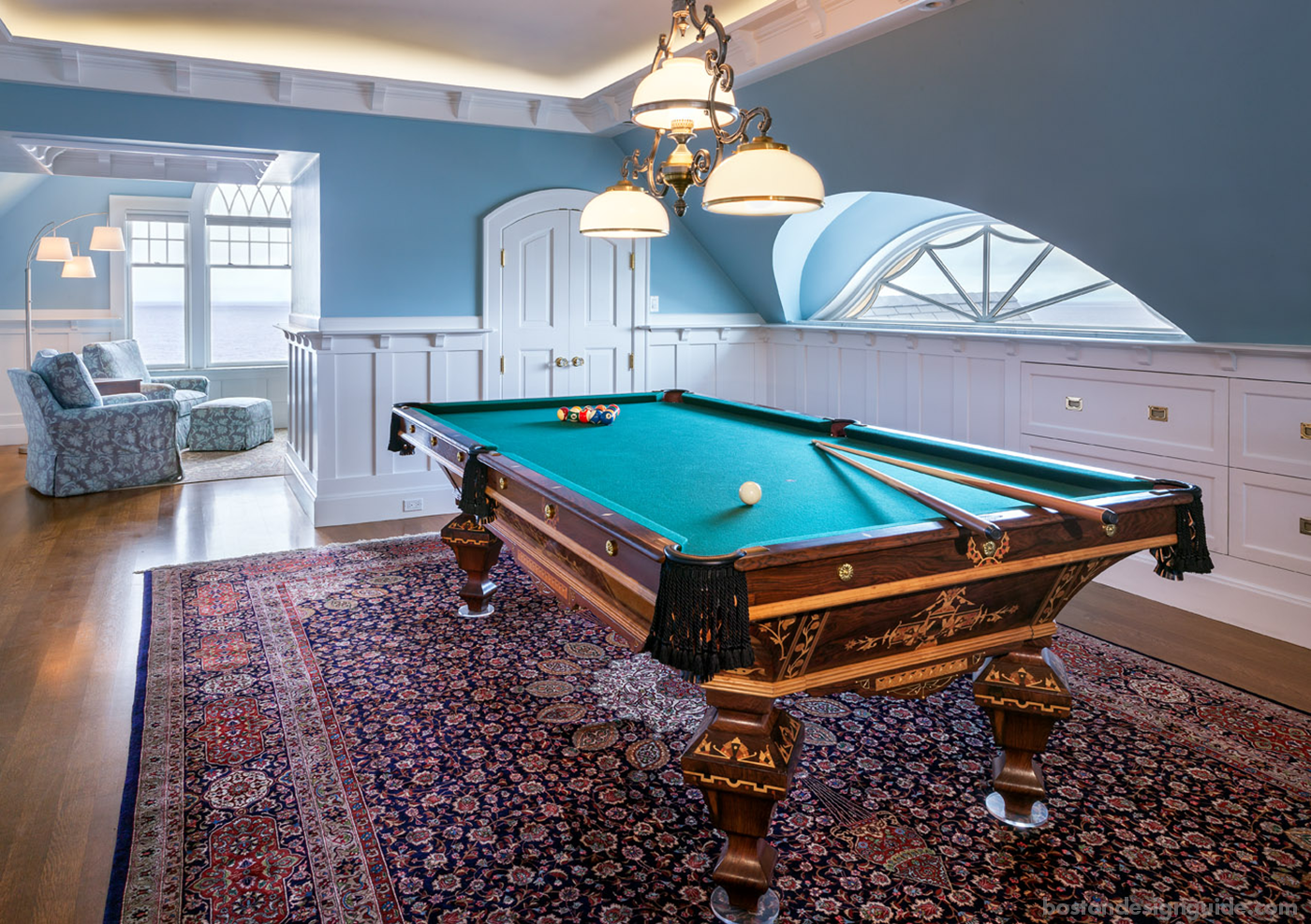 Antique shop pool tables